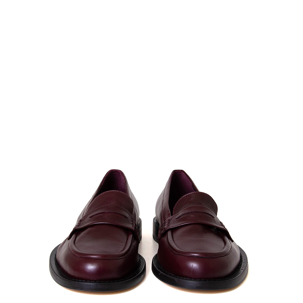 Karina Women's Leather Penny Loafer