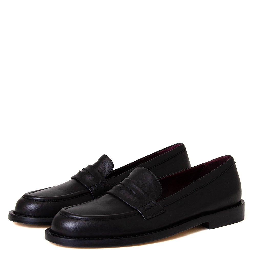 Karina Women's Leather Penny Loafer