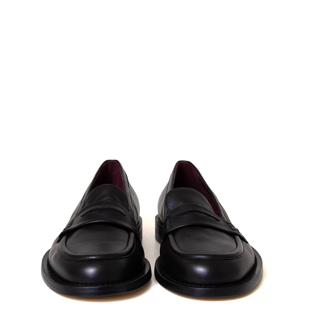 Karina Women's Leather Penny Loafer