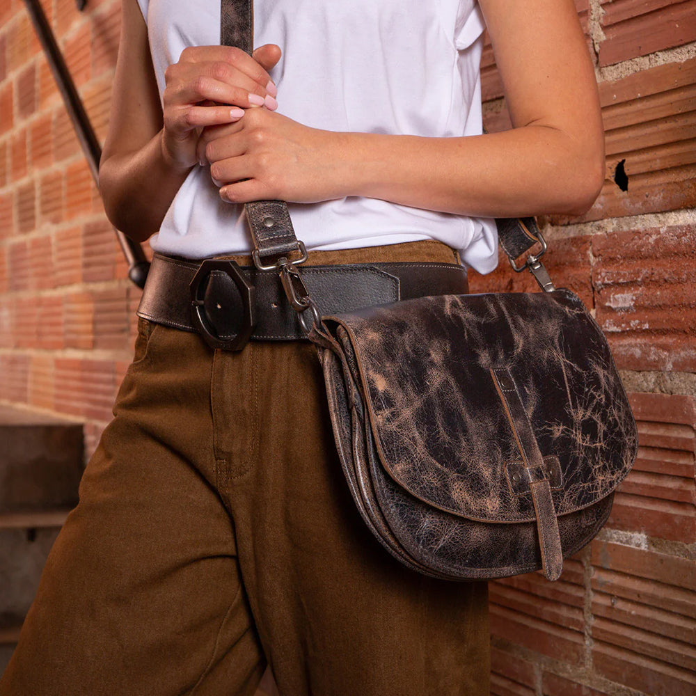 Sequoia Leather Crossbody Bag