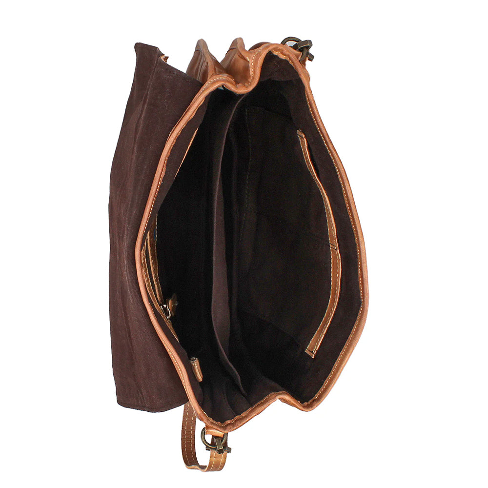 Sequoia Leather Crossbody Bag