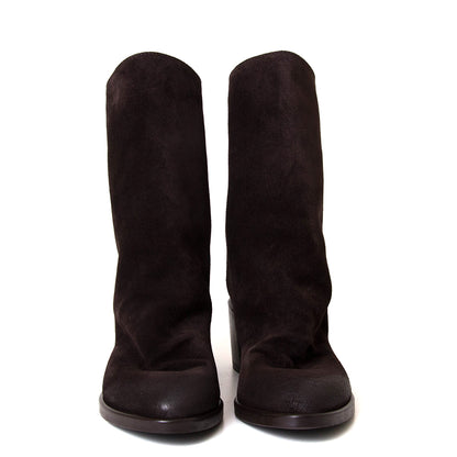 Ginevra Women's Leather Suede Boot