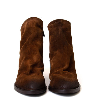 Giova Women's Leather Suede Ankle Boot