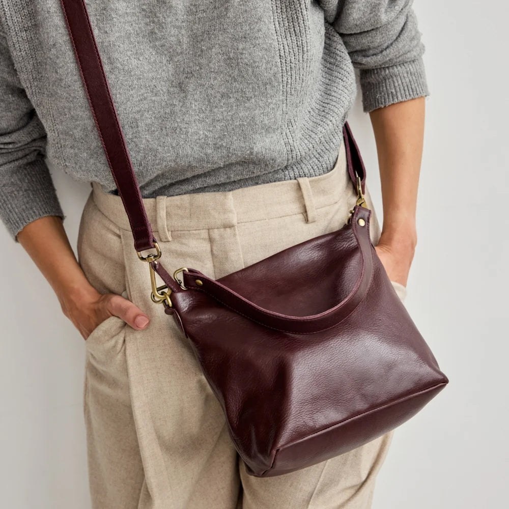 Tabor Leather Crossbody Bag