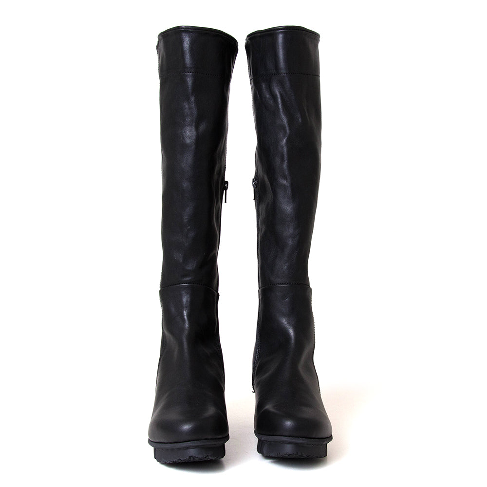 Dart Women's Leather Knee-High Boot