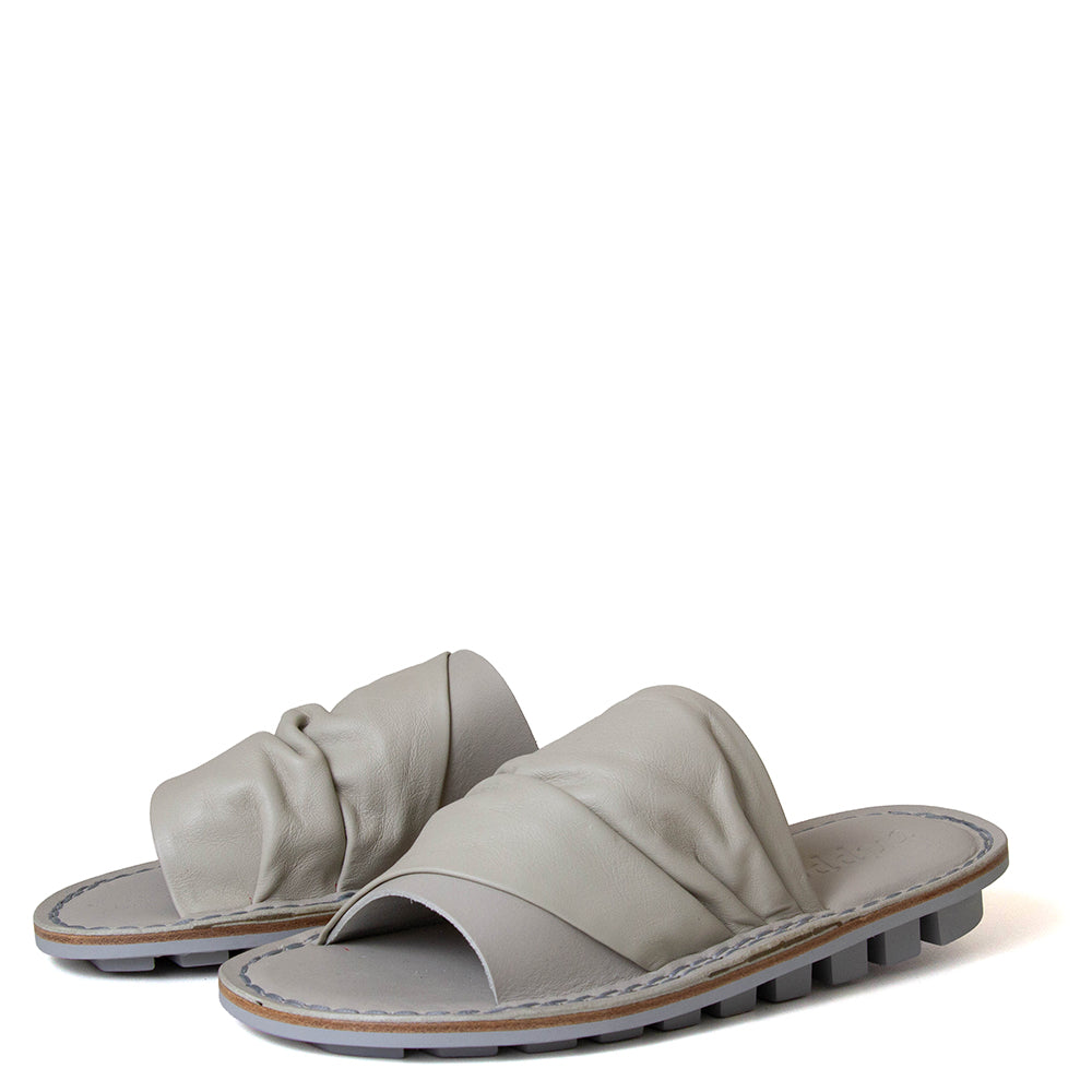 Trippen Drift Women's Leather Sandal in Perla – Bulo
