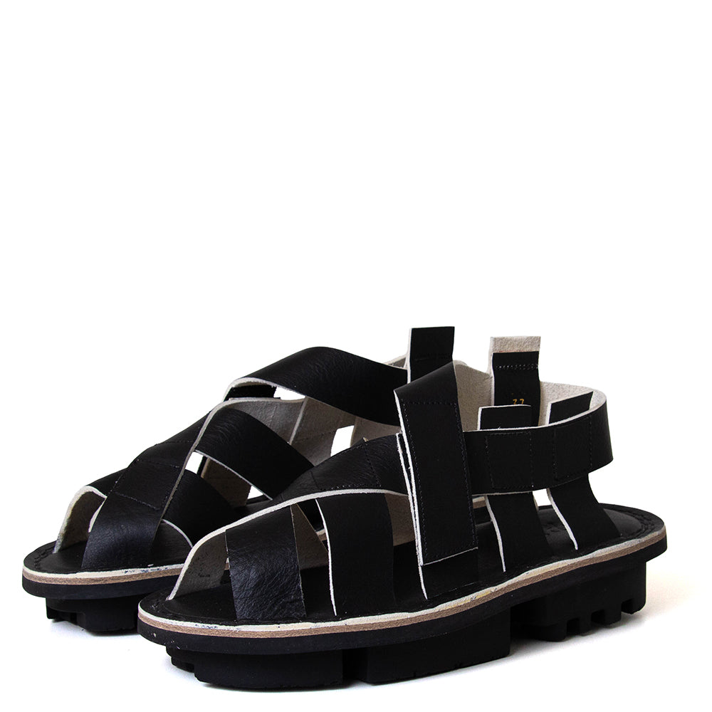 Network Women's Platform Leather Sandal