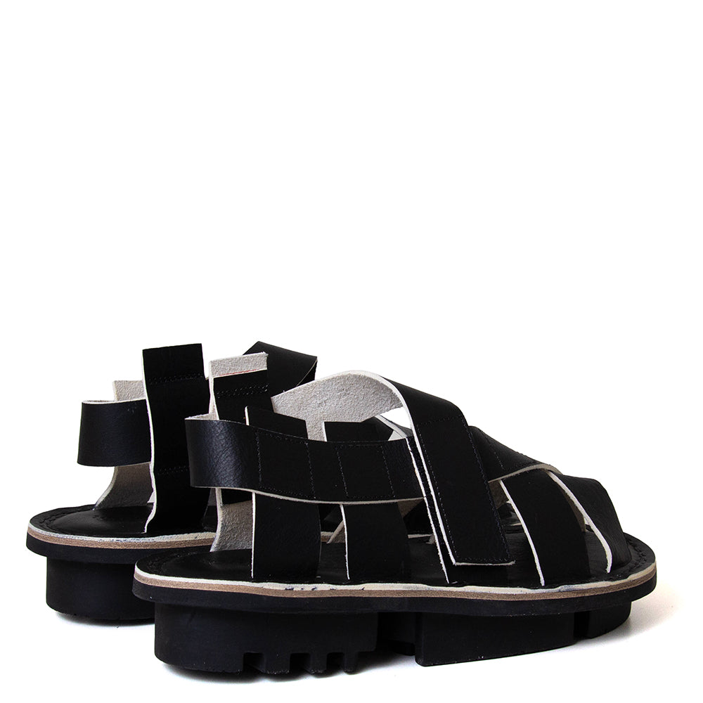 Network Women's Platform Leather Sandal