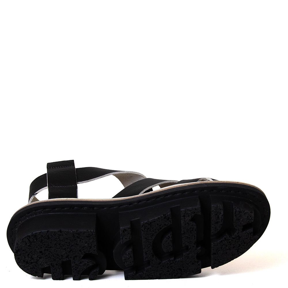 Network Women's Platform Leather Sandal