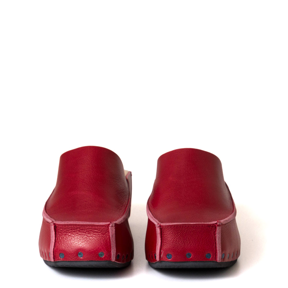 Rugged Women's Leather Clog