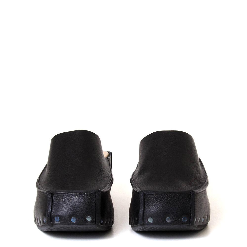 Rugged Women's Leather Clog