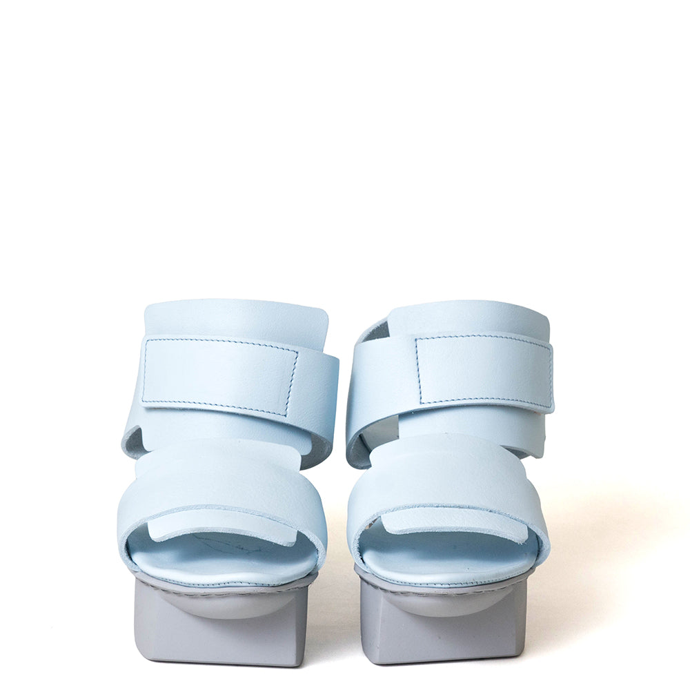 Visor Women's Platform Leather Sandal