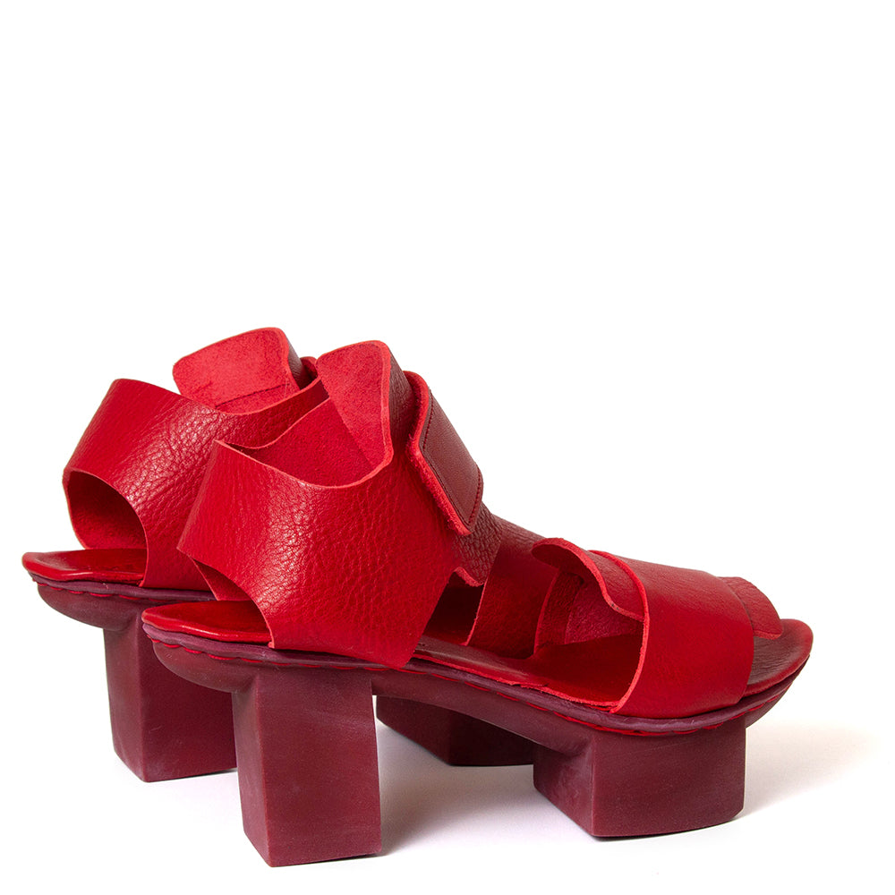 Visor Women's Platform Leather Sandal