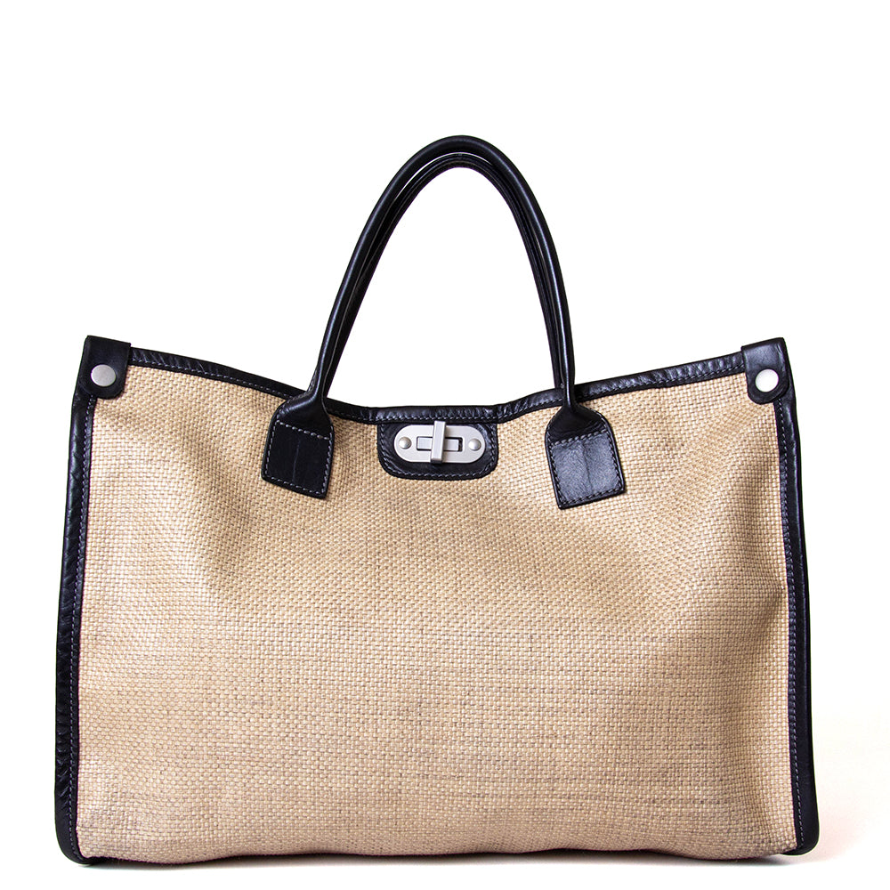 Glam Straw Handbag