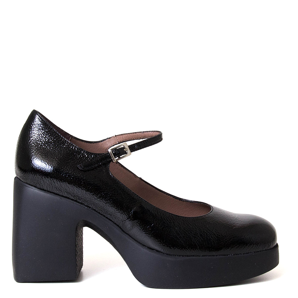 Crater Women's Platform Leather Mary Jane