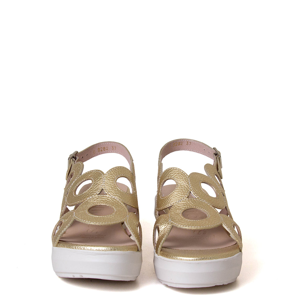 Durana Women's Platform Leather Sandal