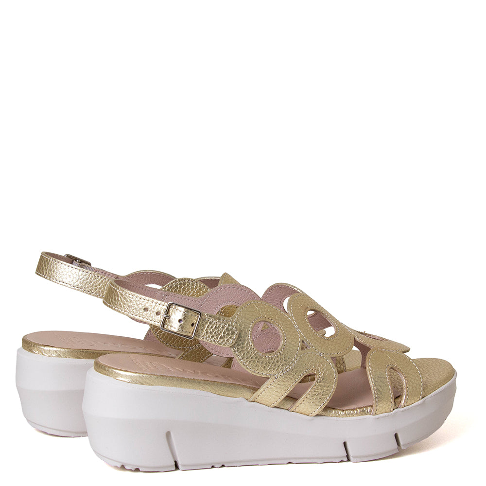 Durana Women's Platform Leather Sandal