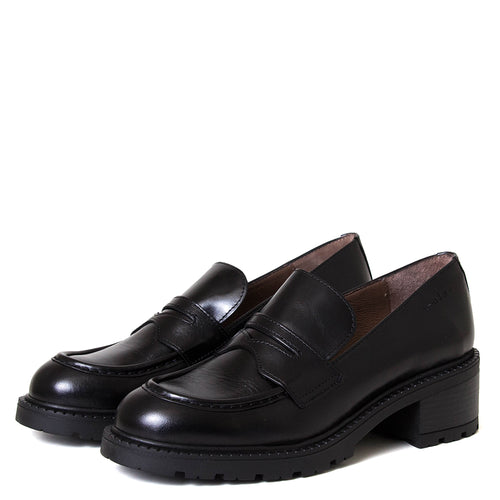 Guada Women's Leather Loafer Pump