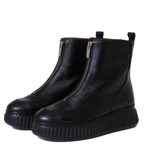Villanueva Women's Leather Wedge Boot