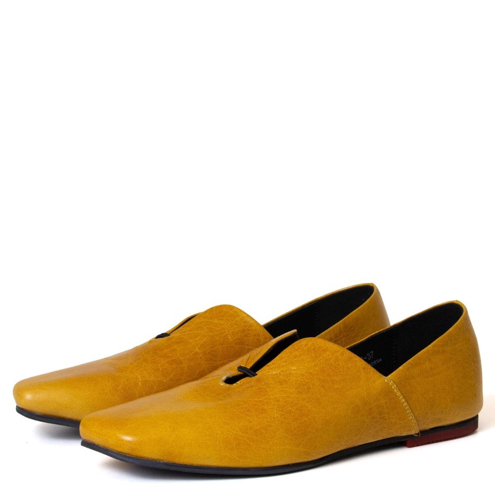 Jin Women's Leather Slip-on Shoe