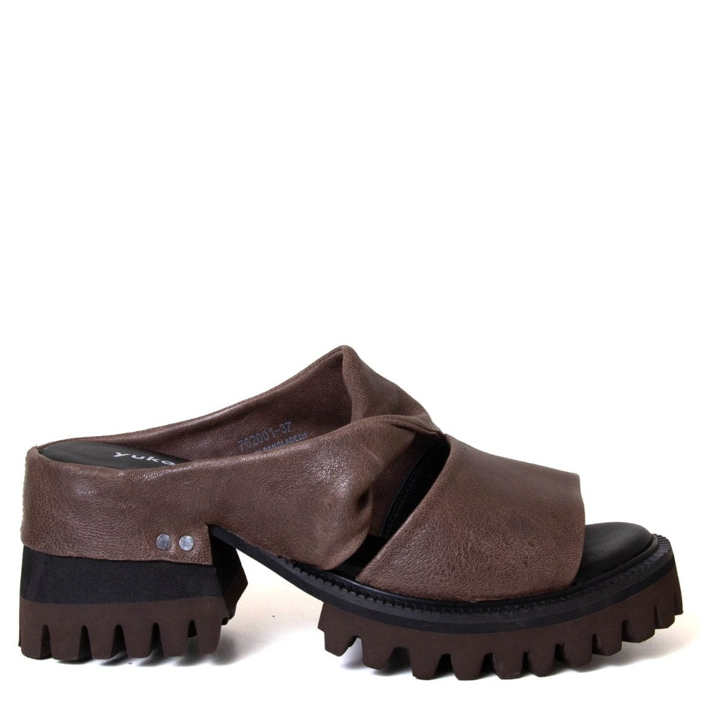 Kimi Women's Platform Leather Sandal