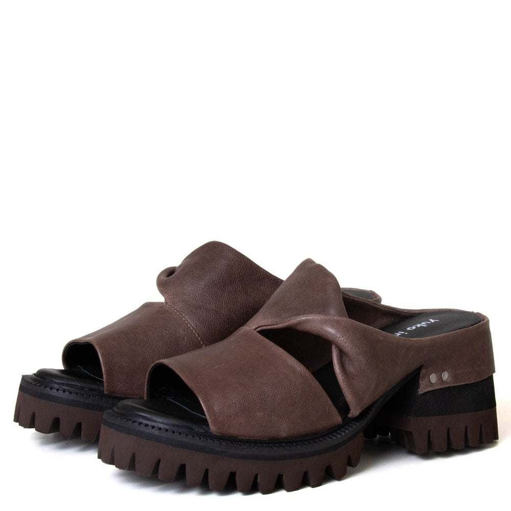 Kimi Women's Platform Leather Sandal