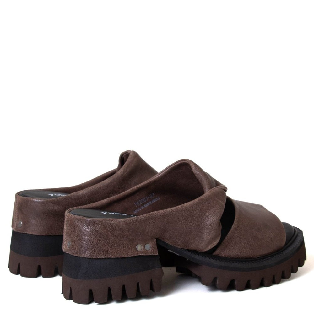 Kimi Women's Platform Leather Sandal