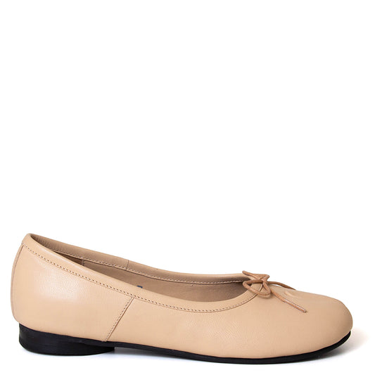 Taeko Women's Leather Ballerina Flat