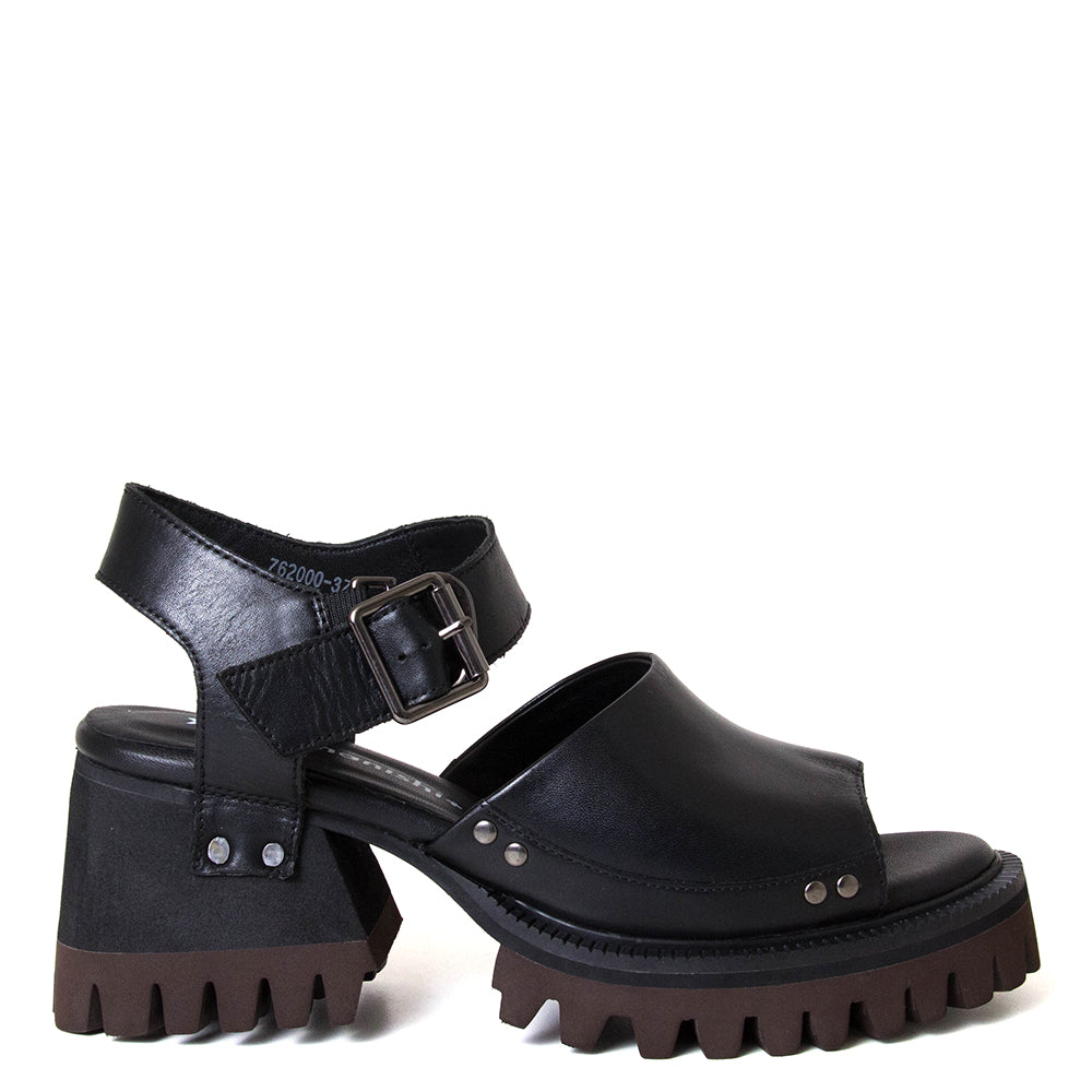 Ryna Women's Platform Leather Sandal