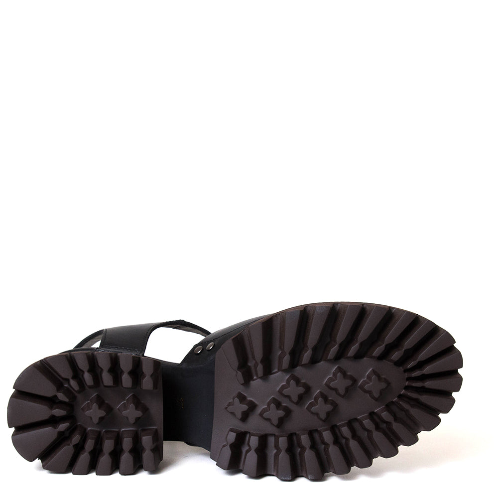 Ryna Women's Platform Leather Sandal