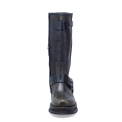 Chase Women's Leather Moto Boot