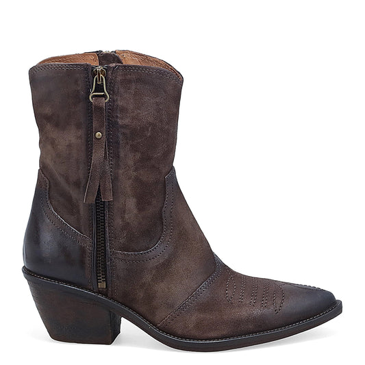 Clint Women's Leather Suede Western Boot