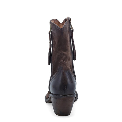 Clint Women's Leather Suede Western Boot