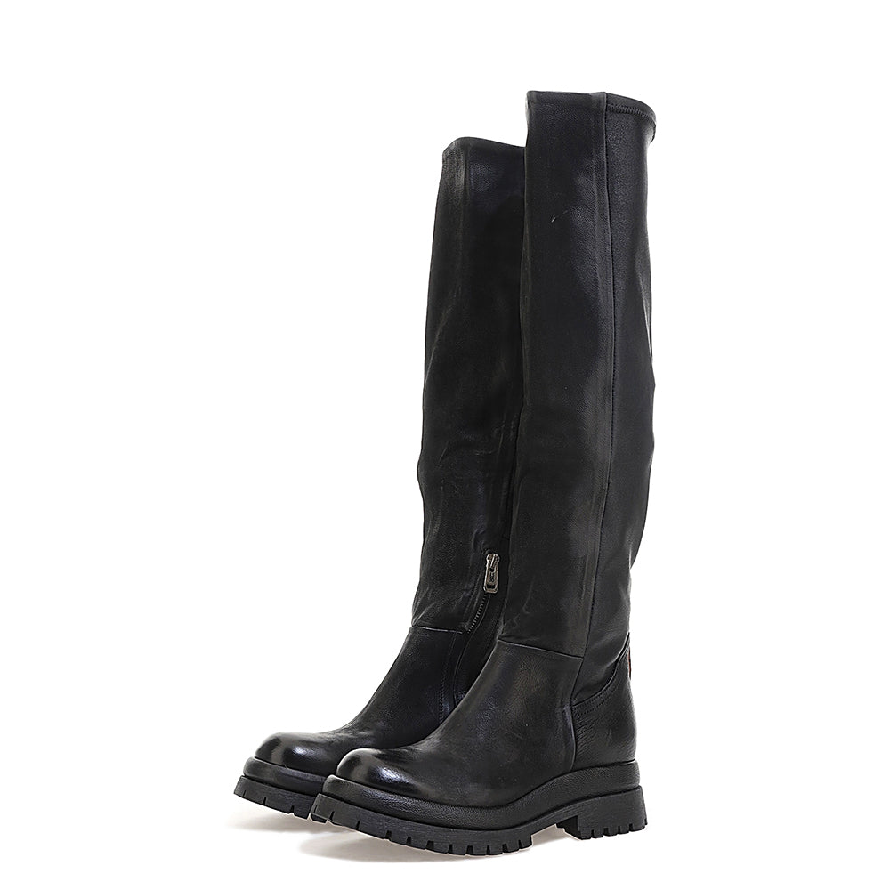 Devy Women's Leather Over-The-Knee Boot