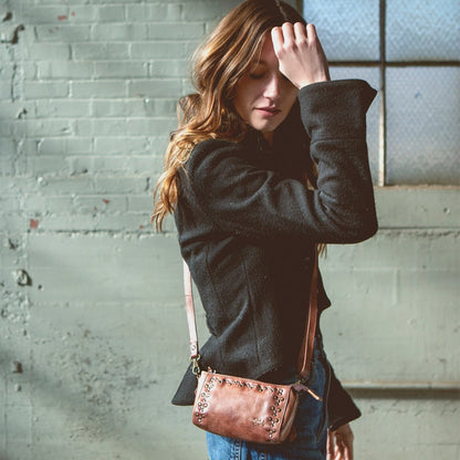 Encase Leather Crossbody Bag