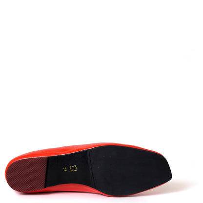 Shizuku Women's Patent Leather Flat