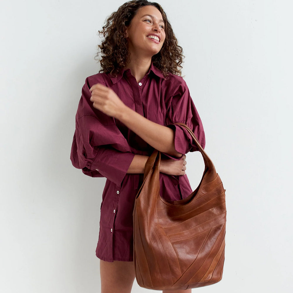 Kiki Leather Shoulder Bag