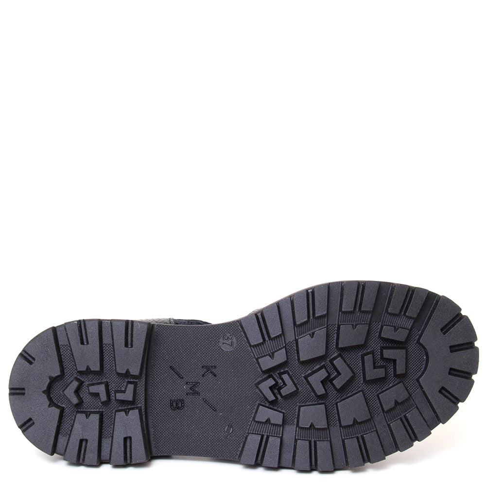 Delfina Women's Platform Leather Sandal