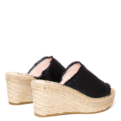 Dada Women's Raffia Wedge Sandal