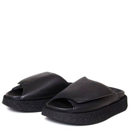 3380 Women's Platform Leather Slide